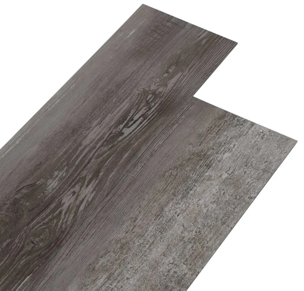 Listoni Pavimento İn Pvc 4,46 M² 3mm Autodesivi Legno A Strisce /