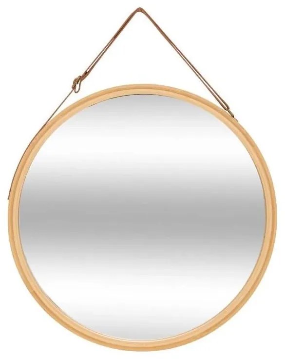 5five - Specchio da parete LOBEE Ø 38 cm in bambù