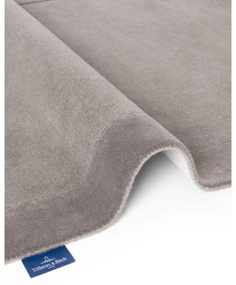 Tappeto grigio in misto lana tessuto a mano 160x230 cm Kari – Villeroy&amp;Boch