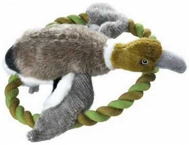 Peluche per cani Hunter Wildlife Train Con corda Anatra (26 cm)