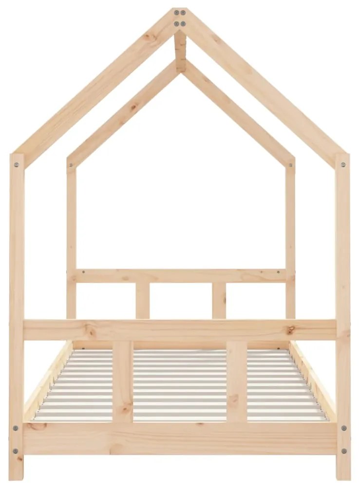 Giroletto per bambini 90x190 cm in legno massello di pino