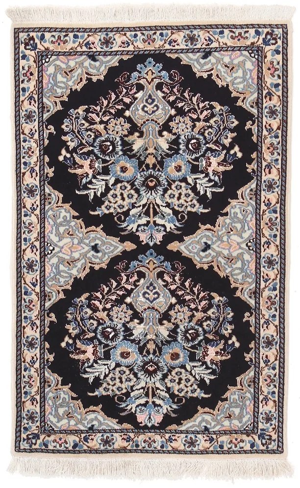 Nain Tappeto persiano 50 x 80 Beige (Iran) Annodato A Mano