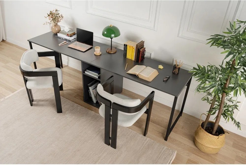 Scrivania opaca 60x240 cm Twin – Kalune Design