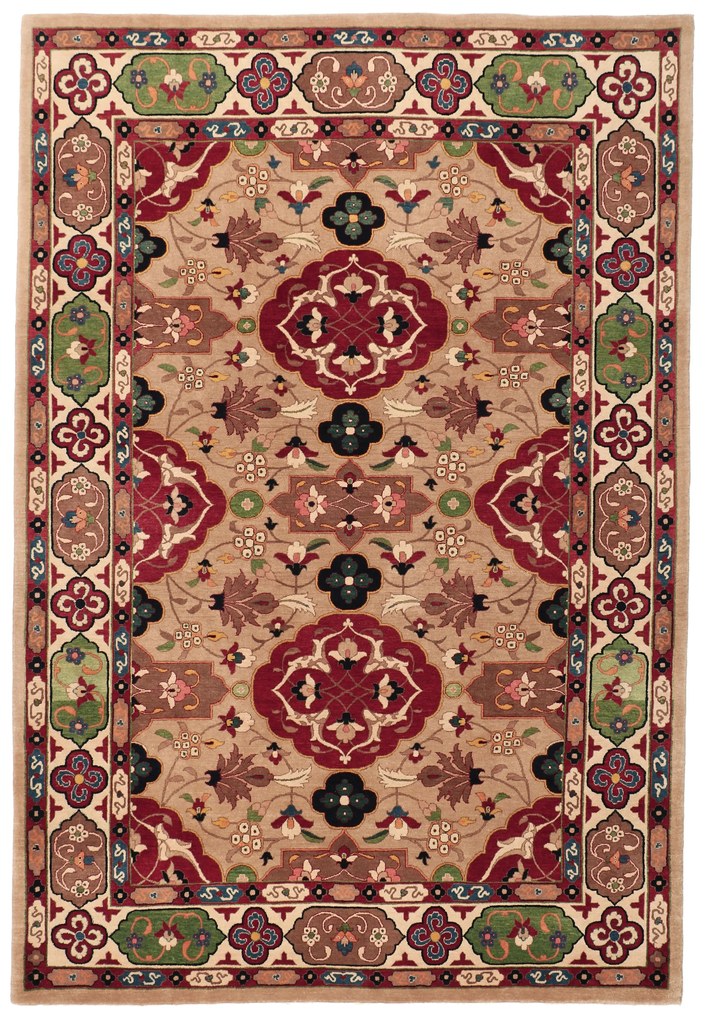 Bakhtiar Tappeto 200x300 (Iran) Annodato A Mano