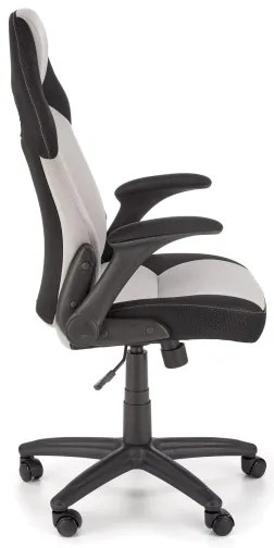 Sedia da ufficio BOB nera/grigia