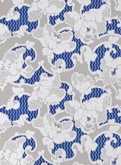 Isidore Leroy Carta da parati Deauville - Bleu