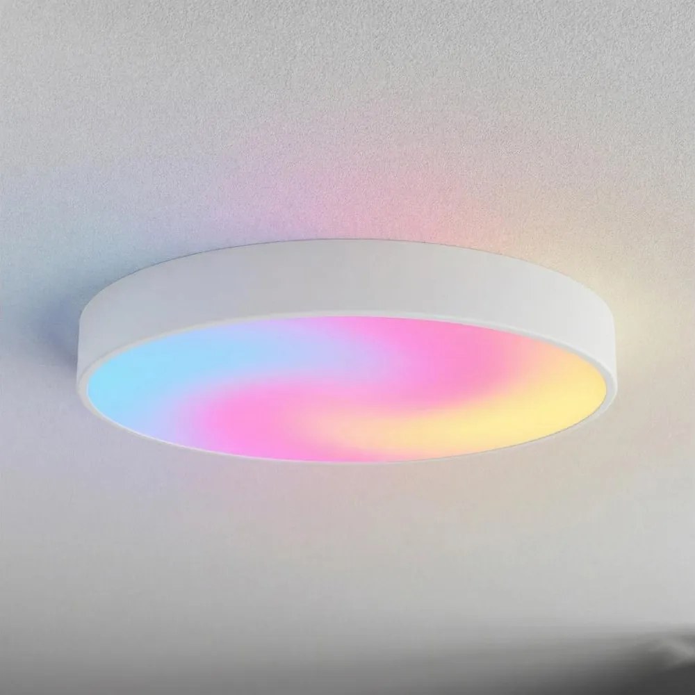 Brilagi - Plafoniera LED RGBW dimmerabile CLARE 5xE27/9W/230V Wi-Fi bianca