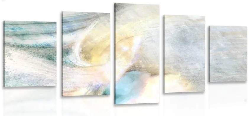 Quadri 5 pezzi – Astrazione insolita