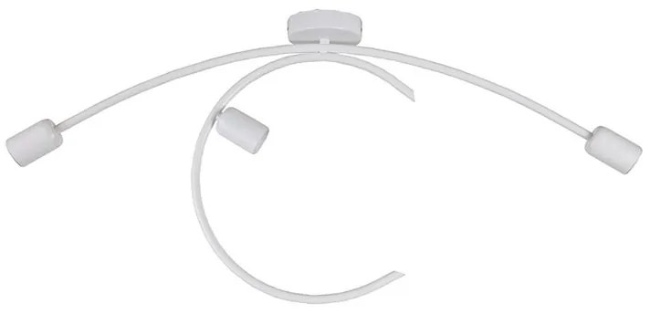 Plafoniera moderno Doris bianco IP20, 3XE27