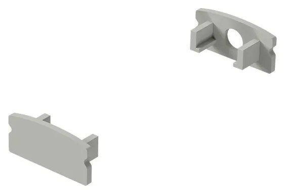 Tappi per Profilo Slim in alluminio per striscia LED (conf. 4pz)