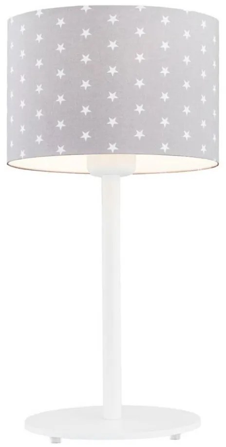 Argon 4126 - Lampada da tavolo MAGIC 1xE27/15W/230V grigio/bianco