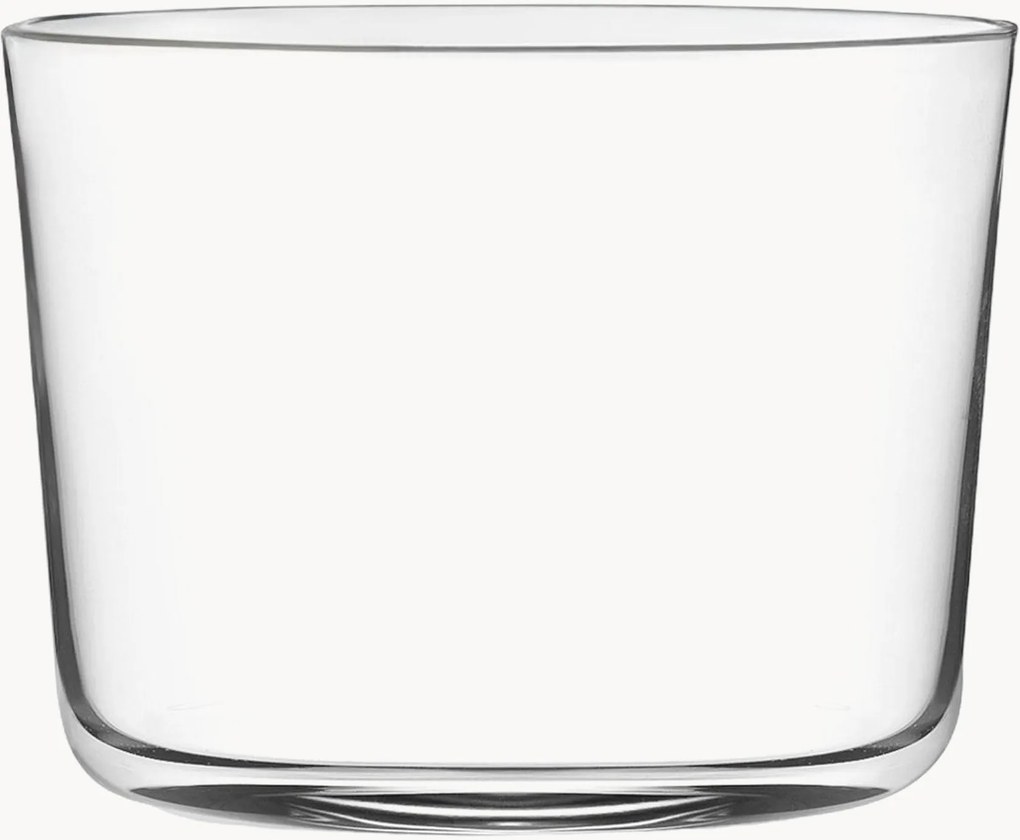 Set di 6 bicchieri in cristallo Light