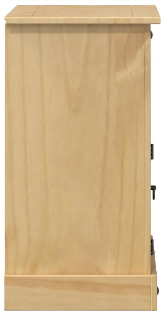 Credenza corona 87x40x76 cm in legno massello di pino