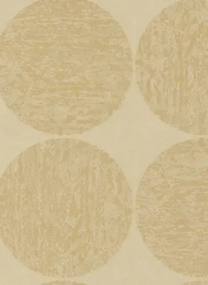Luna - Designtapete von Cole and Son - Beige/ Gold