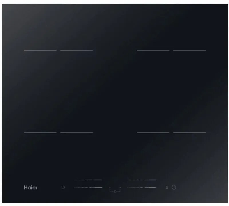 Haier Serie 2 Haisj64mc Piano Cottura A Induzione 60cm 4 Zone Colore Nero