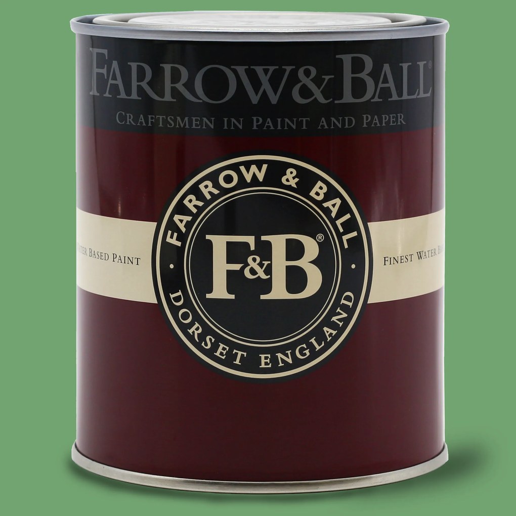 Farrow & Ball Flat Eggshell Archive Colour - Emerald Green W53 - 5l