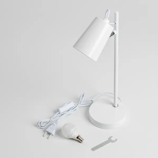 Lampada da scrivania LED 1xE14/4,9W/230V bianca