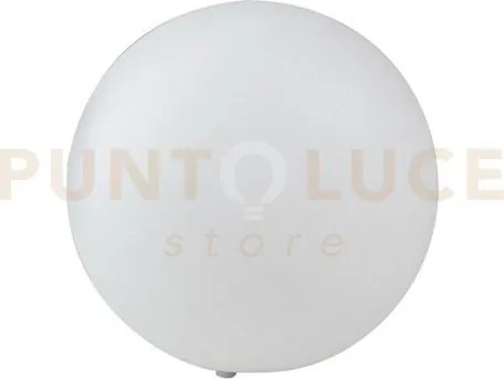 Lampada led ricaricabile geco sfera bianco 4w 240lm rgbw dimmerabil...