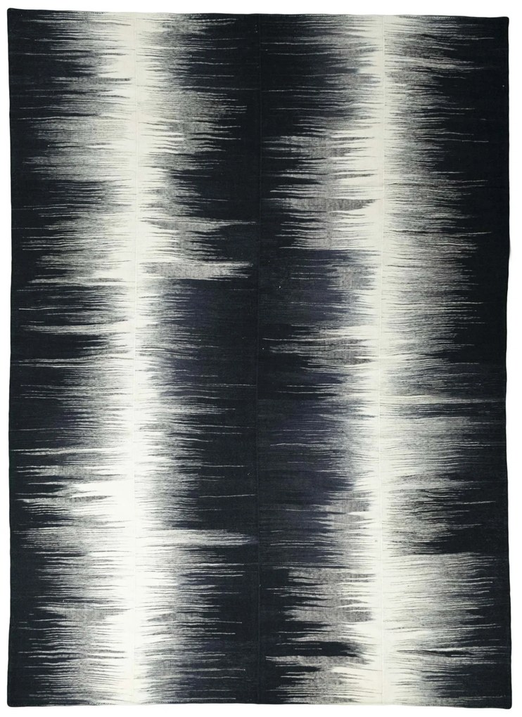 Kilim Tappeto persiano 310x430 Nero (Iran) Tessuto A Mano
