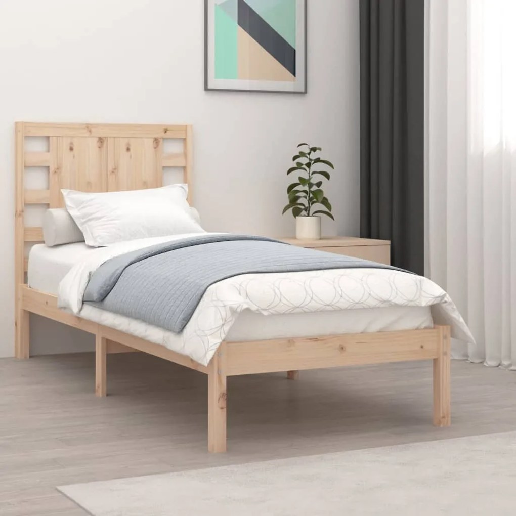 Giroletto İn Legno Massello 90x190 Cm Single /