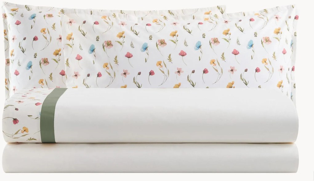 Set di biancheria da letto in cotone Jane, set da 4