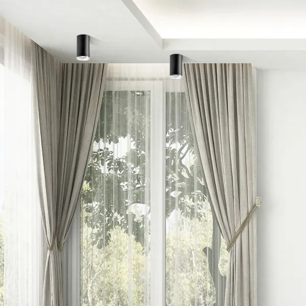 LED RGBW dimmerabile faretto da bagno TURYN 1xGU10/6W/230V IP44 nero