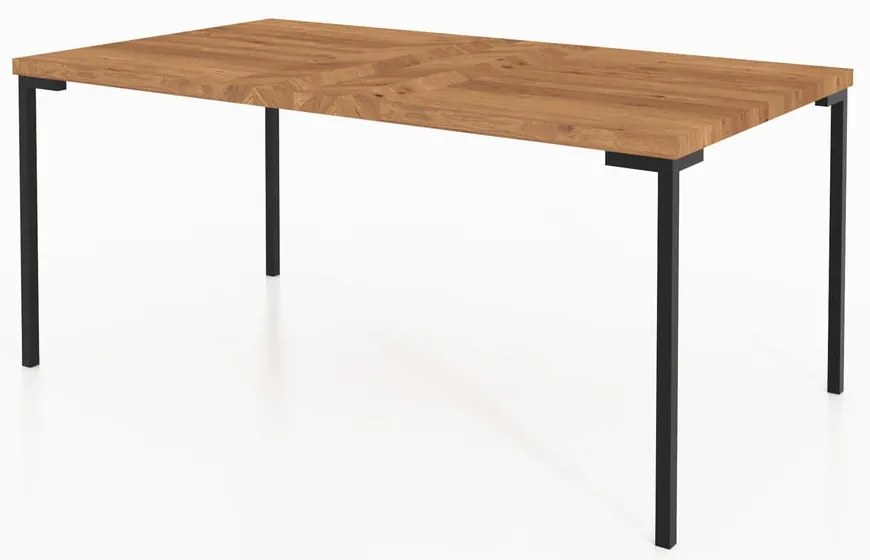 Tavolo da pranzo in rovere 90x160 cm Abies - The Beds