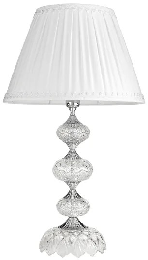 Lampada da tavolo 40x72 cm DALLAS cromo