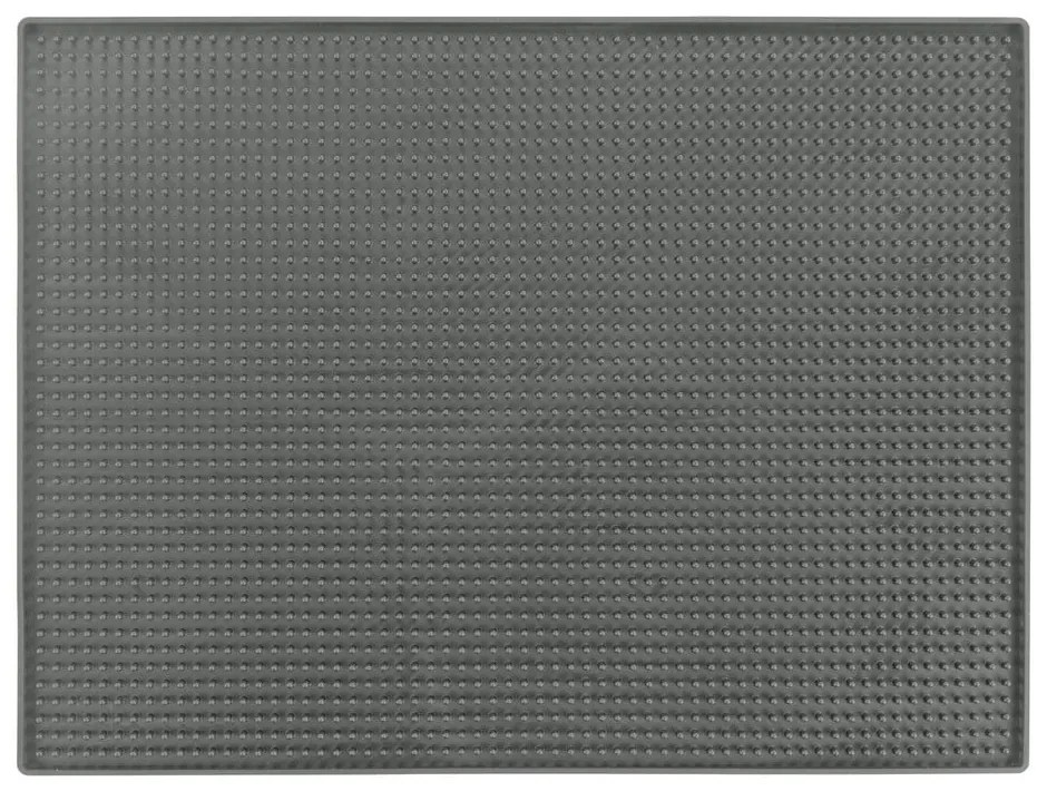 Tappetino scolapiatti grigio in gomma 40x30 cm Maxi – Wenko