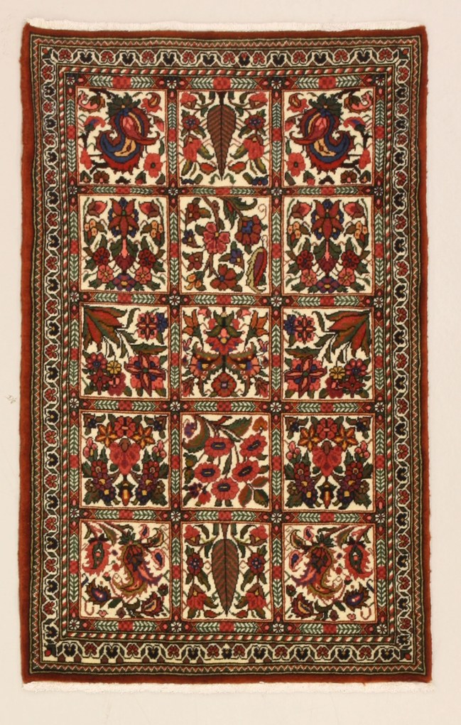 Bakhtiar Tappeto persiano 70 x 110 (Iran) Annodato A Mano