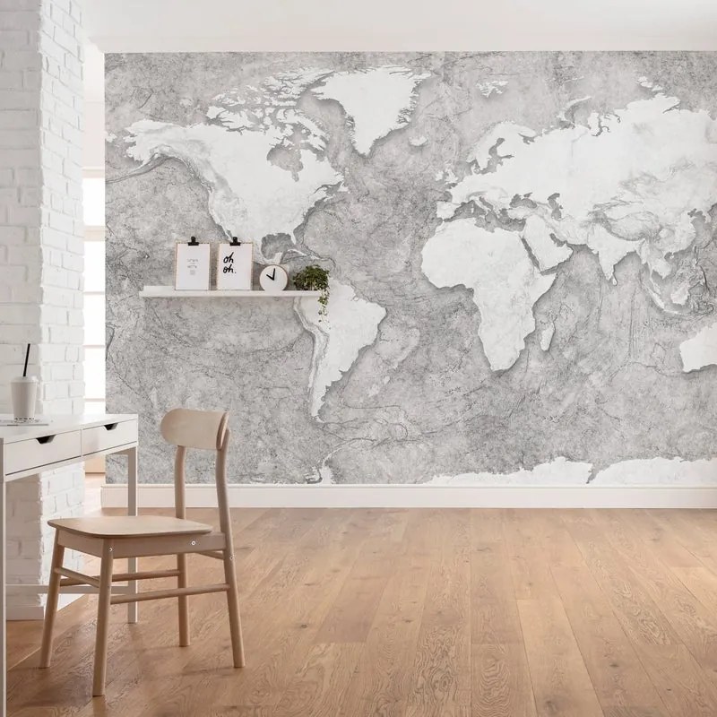 Fotomurale KOMAR World relief, Multicolore 350X250 cm