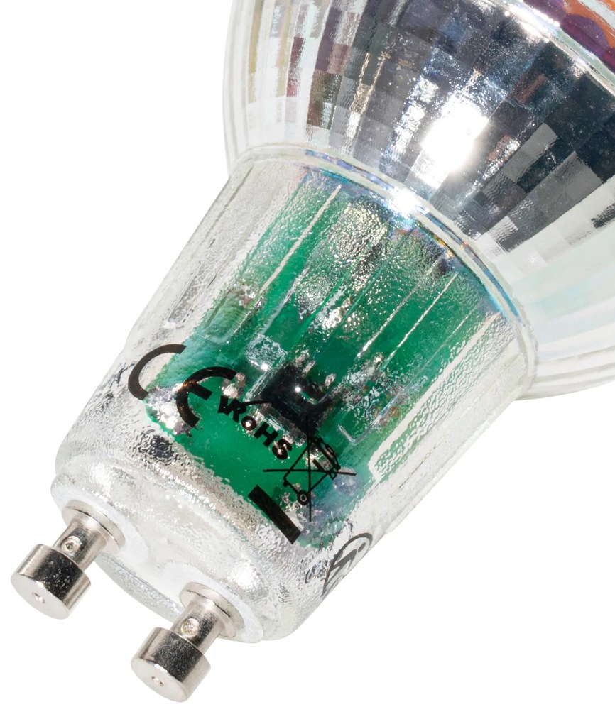 Lampada LED GU10 con sensore crepuscolare 3W 200 lm 2200K