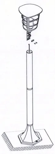 Eglo 93408 - Lampada LED da esterno ALORIA E27/8,5W/230V