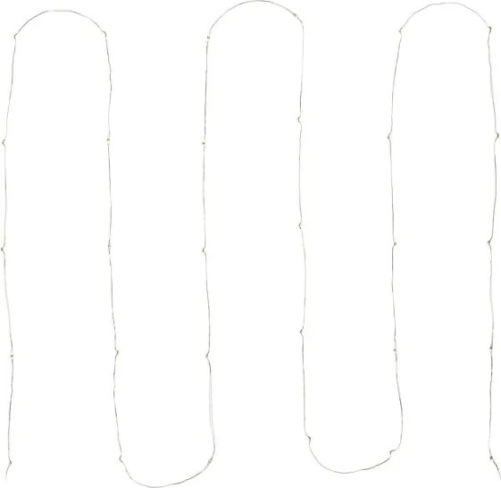 Retlux - catena luminosa LED 30xLED/3xAA 3,3m bianco freddo