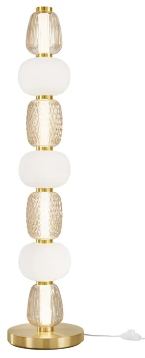 Lampada da terra LED LED-TOTEM-PT  trasparente, luce bianco caldo 4500 lumen LUCE AMBIENTE DESIGN