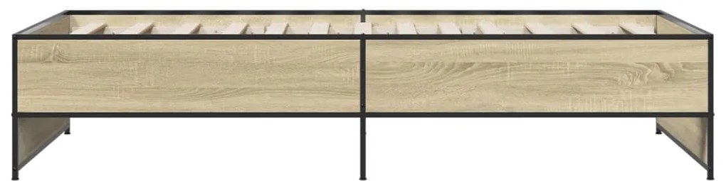Giroletto rovere sonoma 100x200 cm legno multistrato e metallo