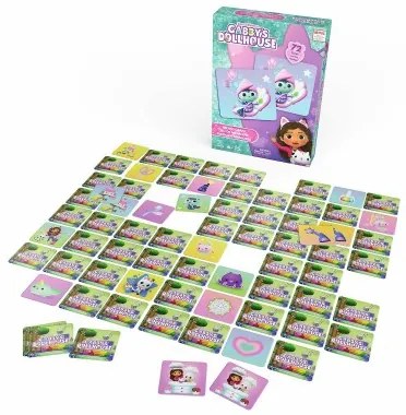 Gioco Educativo Spin Master Memory Cabbys Dollhouse 72 Pezzi