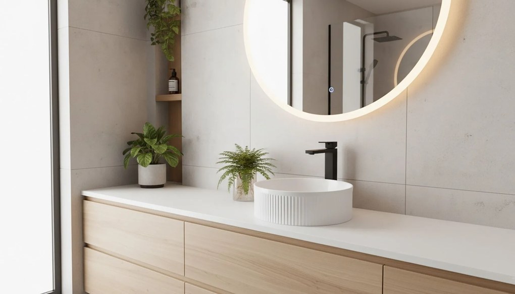 Lavabo da appoggio Rea Selina