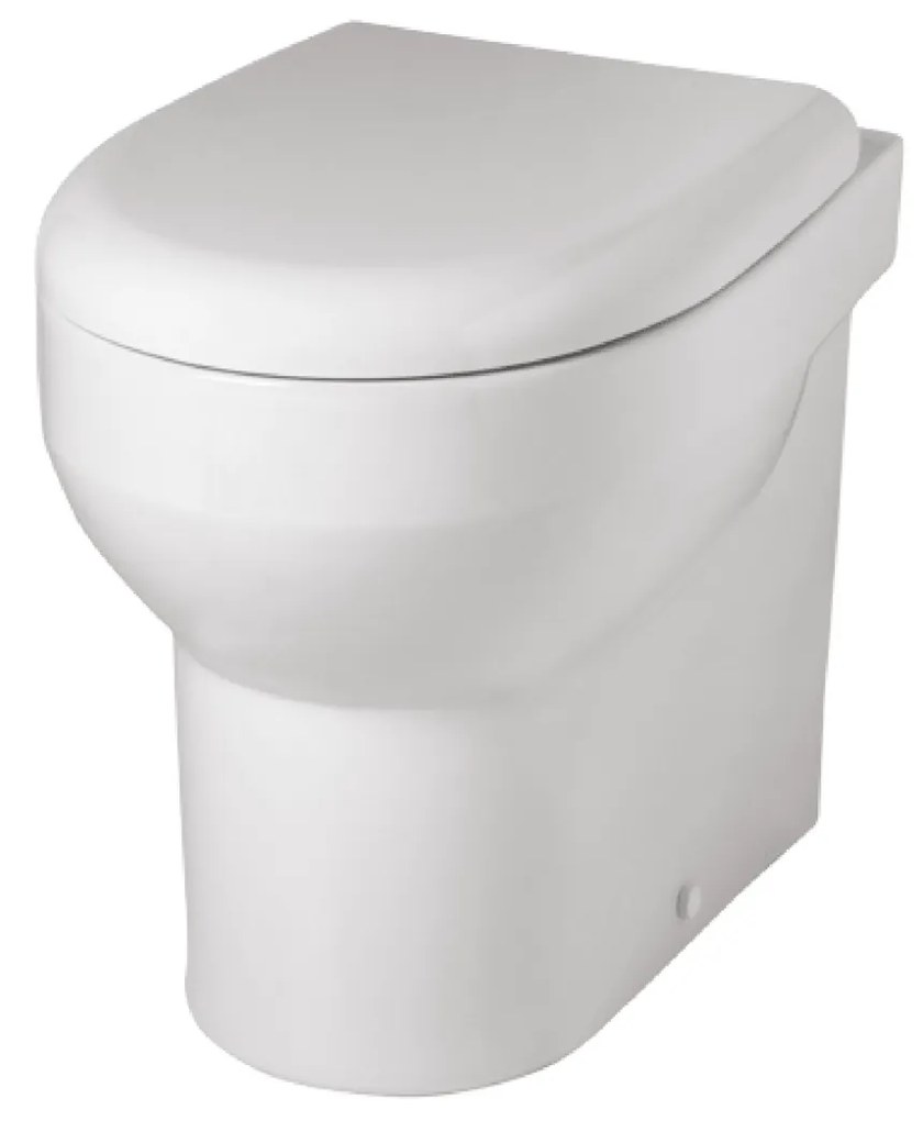 Wc a Terra Senza Brida The ArtCeram "Smarty 2.0" Bianco Lucido