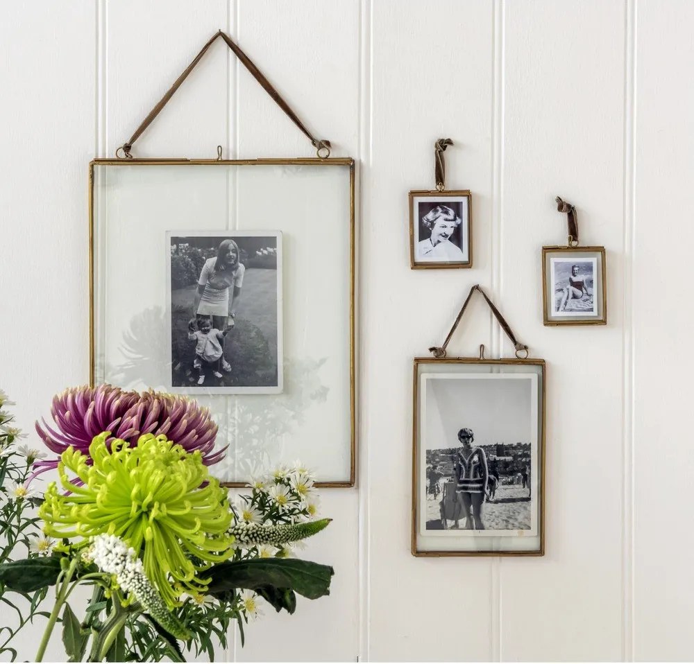 Cornice in metallo dorata 20x37,5 cm - Rex London