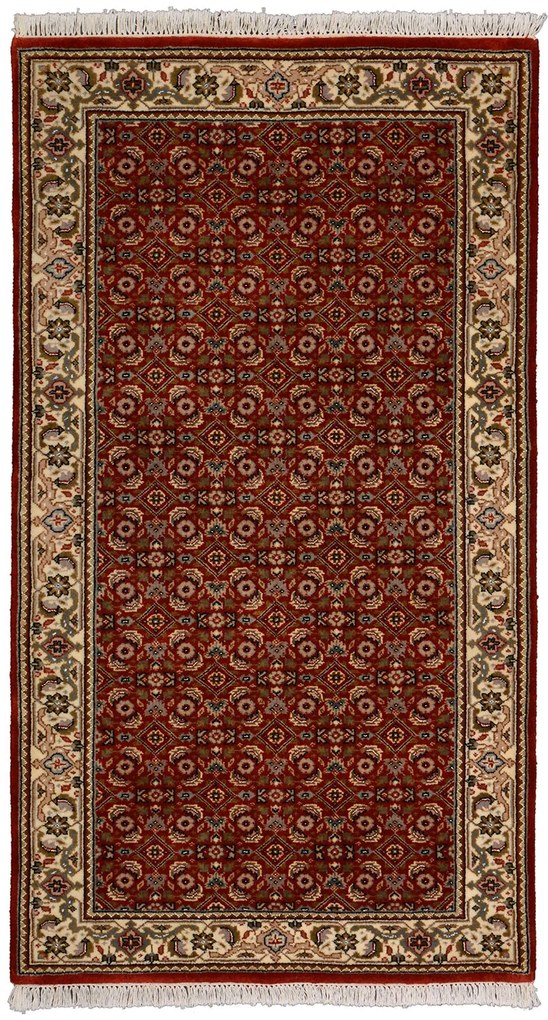 Tabriz Tappeto orientale 160 x 90 Rosso (Indian) Annodato A Mano