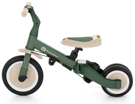 PETITE&amp;MARS - Triciclo per bambini 5in1 TURBO Misty Green