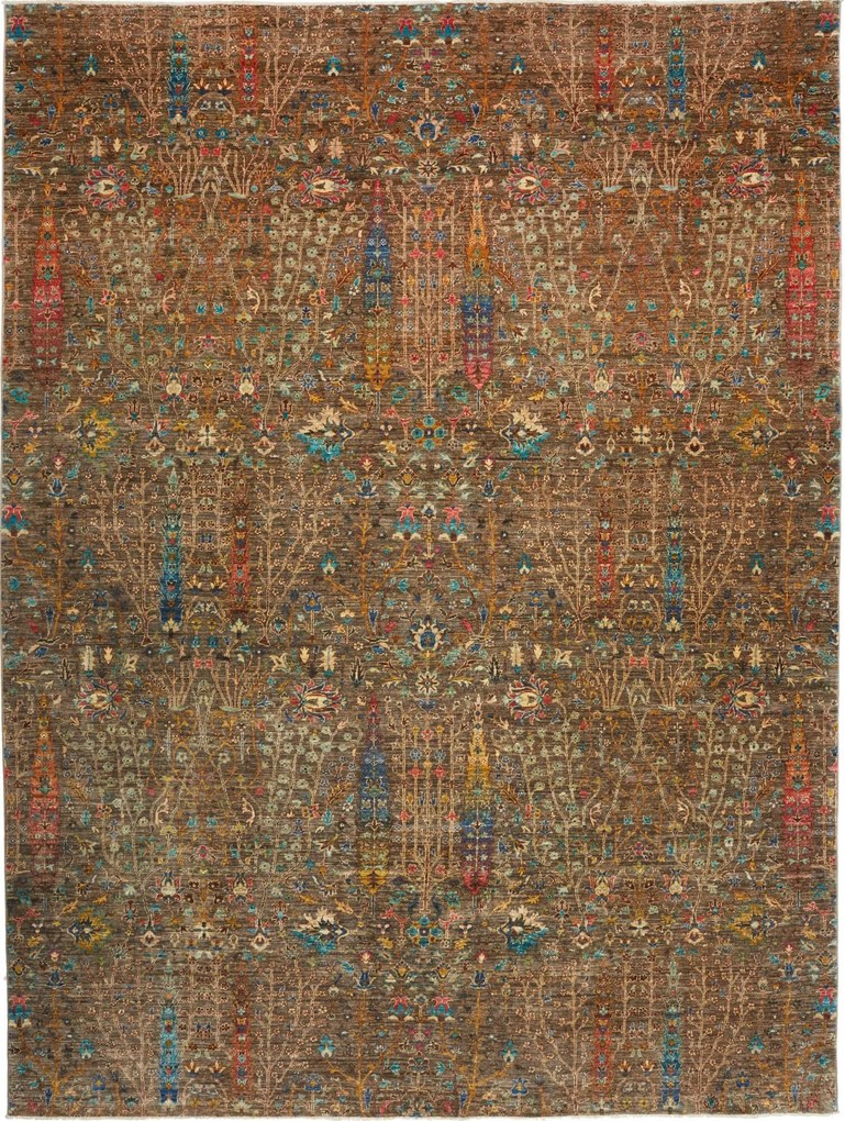 Samarkand Tappeto 250 x 330 Beige (Pakistan) Annodato A Mano