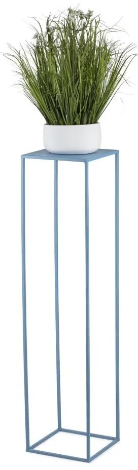 Portafiori 100x24 cm blu