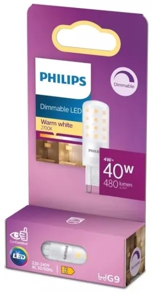 Lampadina LED Philips G9/4W/230V 2700K