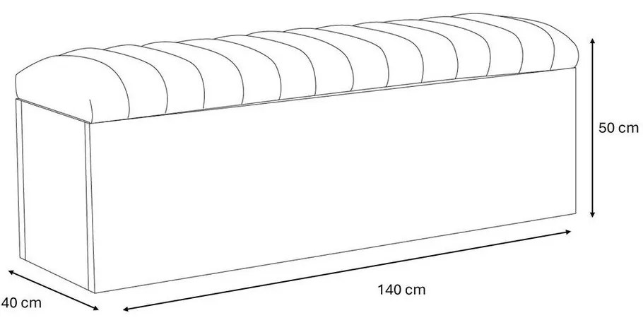 Panca in colore verde e naturale Oceane - Bobochic Paris