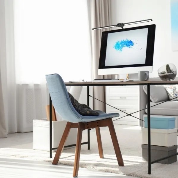 Lampada da tavolo LED dimmerabile USB TENUIX DUO LED/14W/5V 3000-6000K nera