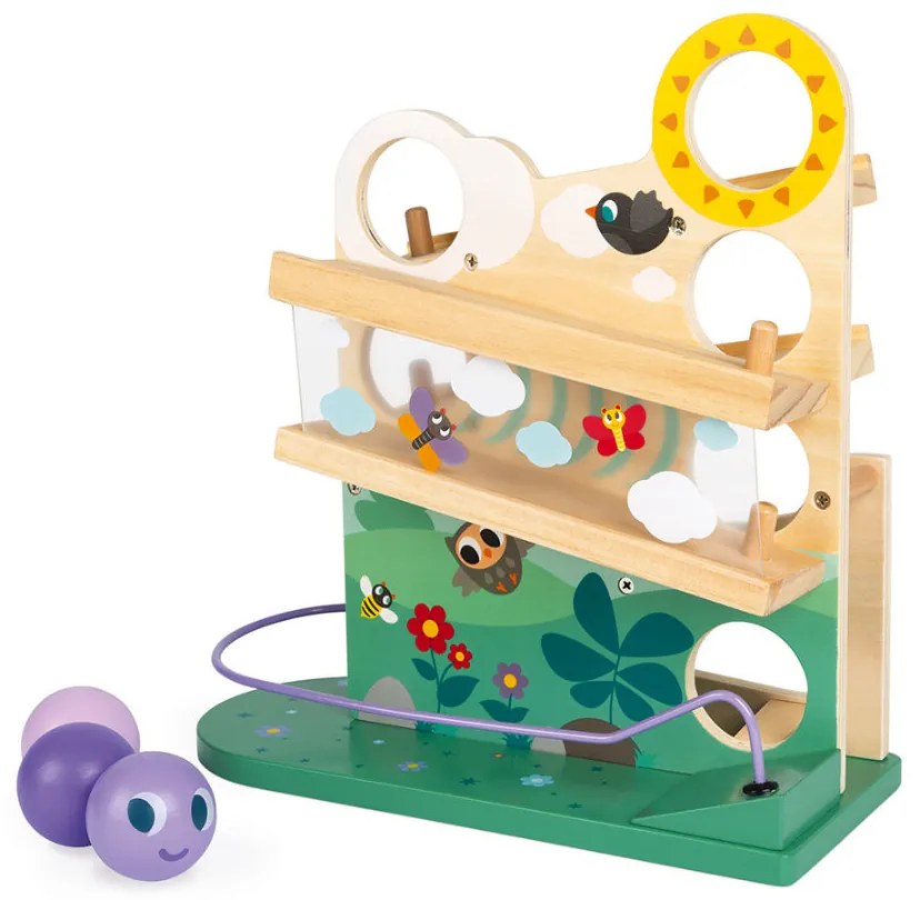 Percorso a Discesa Bruco - legno