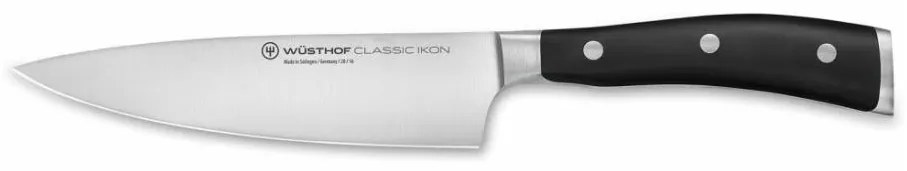 Wüsthof Classic Ikon coltello da cucina 16 cm nero