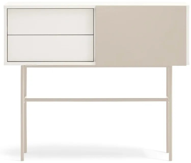 Consolle beige/crema 35x110 cm Nube - Teulat